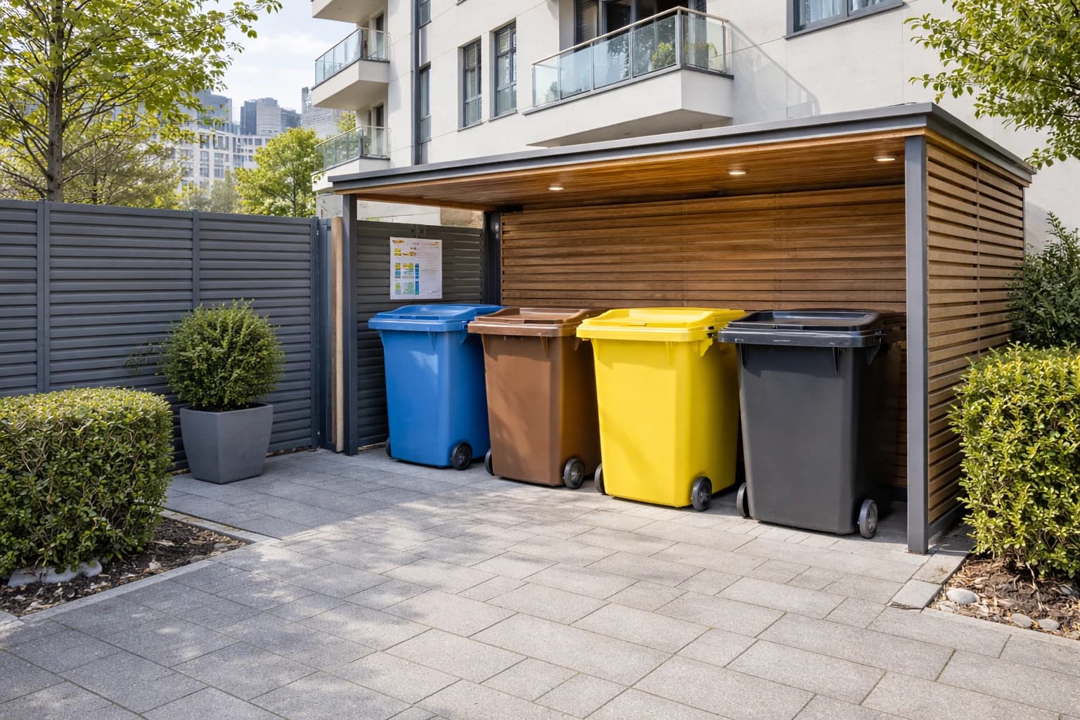 Mülltonnenservice - Professionelle Objektbetreuung im Rhein-Main-Gebiet