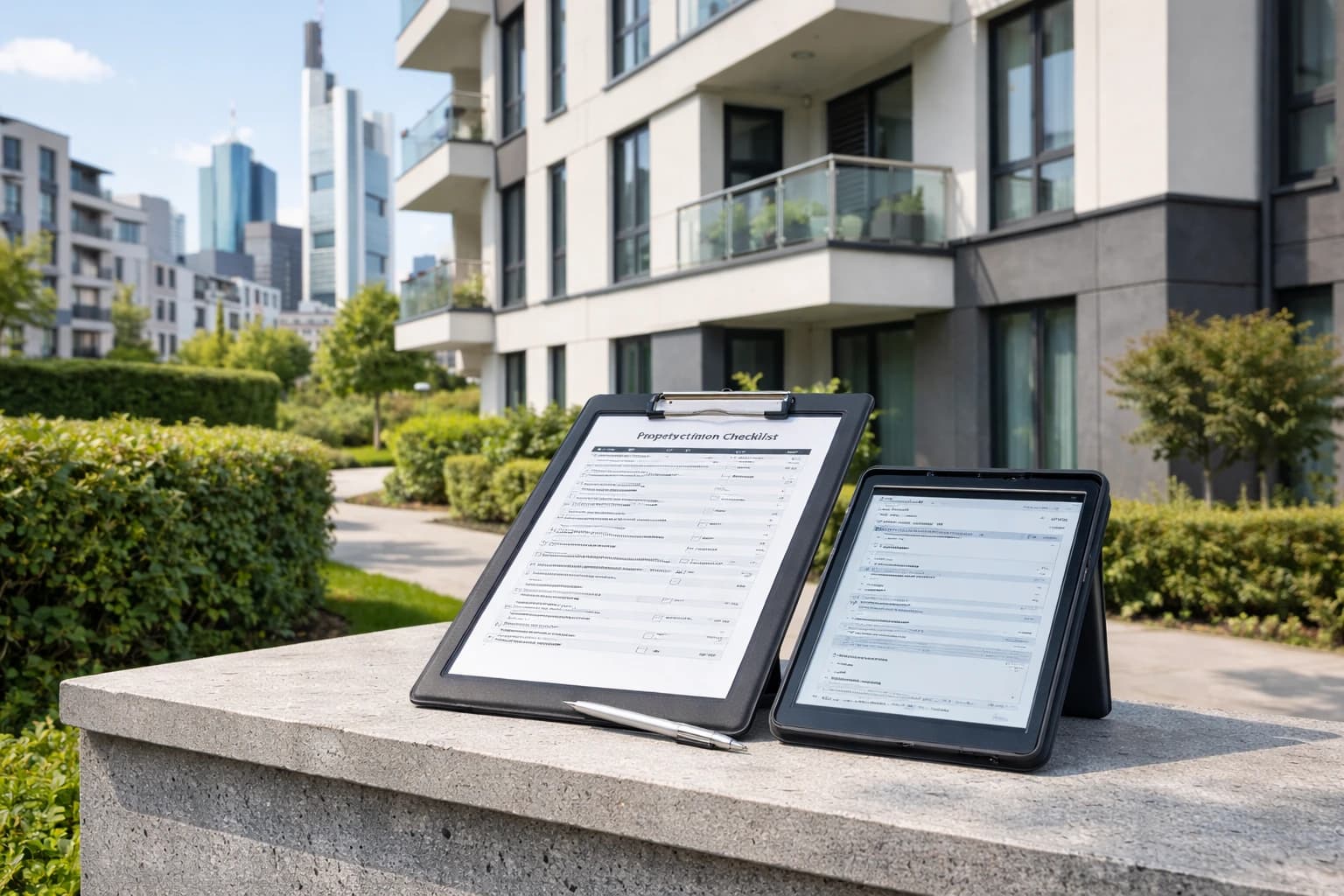 Objektkontrollen & Begehungen - Professionelle Objektbetreuung im Rhein-Main-Gebiet