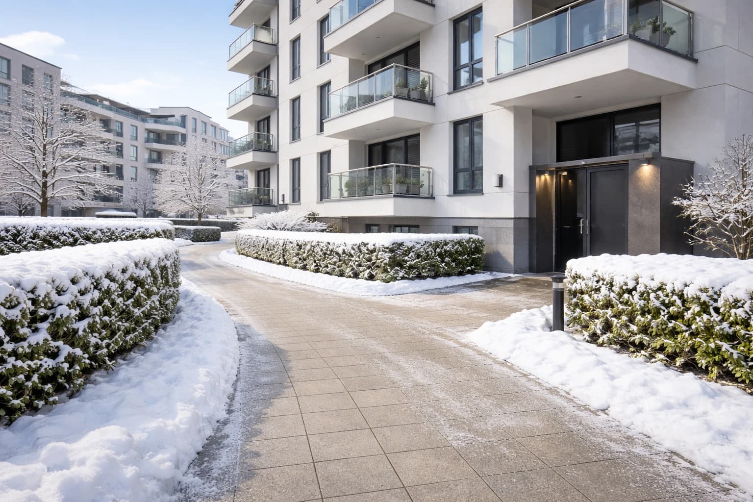 Winterdienst - Professionelle Objektbetreuung im Rhein-Main-Gebiet