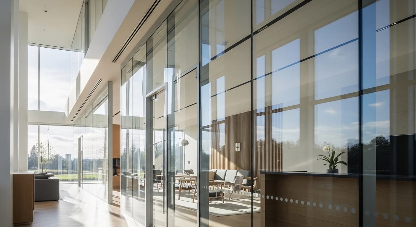 Moderne Glasarchitektur