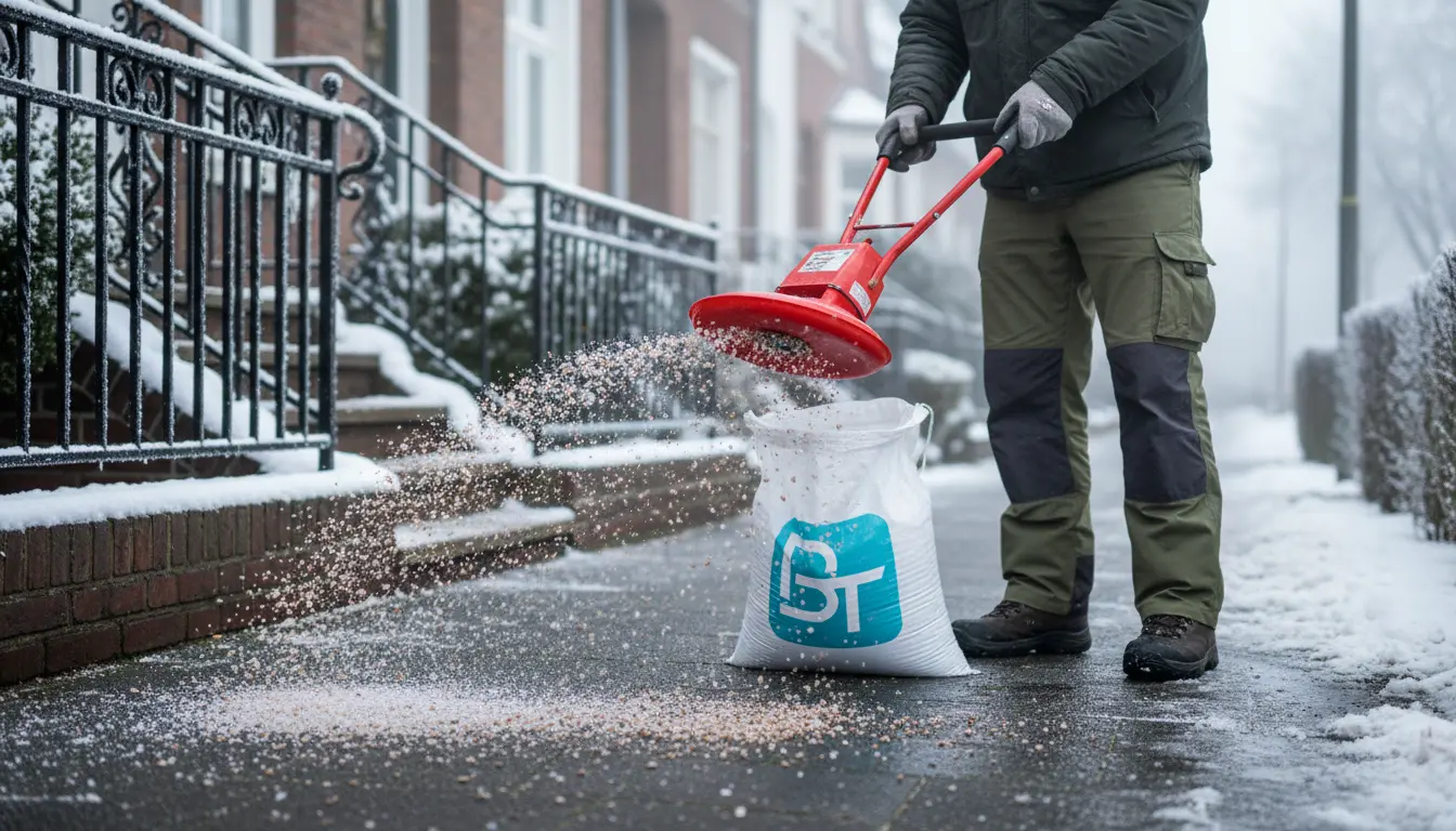Streudienst im Einsatz