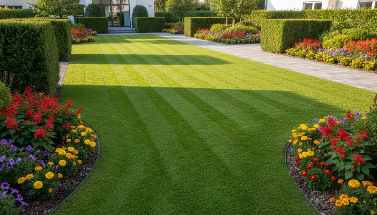 Rasenpflege und Grünflächenbetreuung
